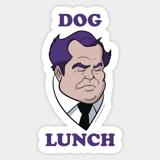 DOG LUNCH (vertical) Sticker